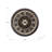 Round, Gear Mechanism, Large Oversized, Wall Clock