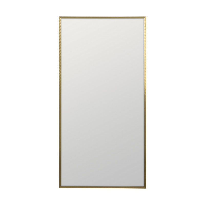 Adoraim Aluminium Rectangle Mirror, Gold, 100cm x 50cm