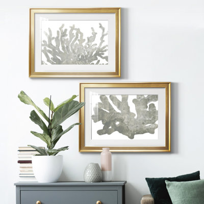 Stone Macro Coral III - ensemble de 2 reproductions de cadres photo