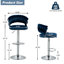 Christal Height Adjustable Swivel Bar Stool-1938665533-1938665530