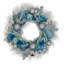Disney Frozen 26-Inch Pre-Lit LED Christmas Wreath with Snowflake Accents and White Foliage