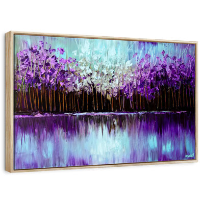 Réflexion mauve I