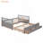Ajavian Three Drawers Wooden Daybed with Trundle-1577153690-1561704861