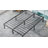 Lutherville 16'' Black Metal Platform Bed Frame With Steel Slat Support, No Box Spring Needed-953016079-989144609