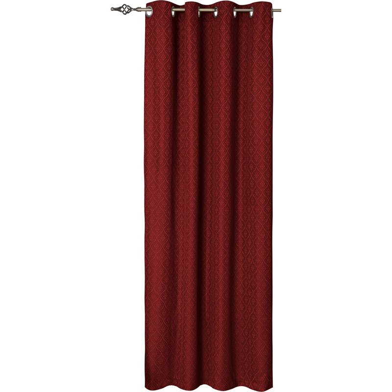 Rideau obscurcissant obscurcissant, Rouge