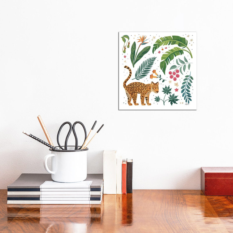 Jungle Love IV by Janelle Penner - Wrapped Canvas Print, 30.48 cm H x 30.48 cm W