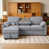 Light Gray Chenille
