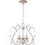 Lustre géométrique à style bougie 3 lumières Carswell