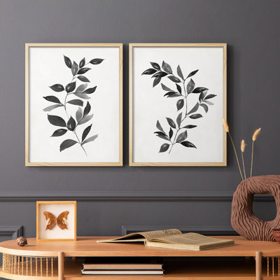 Montage multi-feuilles I - impression encadrée de qualité supérieure - prêt à être accroché - aucun clou requis - aucun clou requis