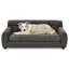Pet pour grands chiens - gris foncé, relaxant avec et construction, lin respirant de qualité-294659786