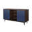 Duane 59" Fluted Sideboard In Navy Blue-942115747