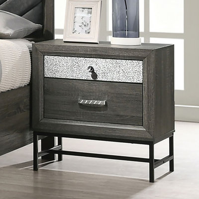 Pilain 2 Drawer Nightstand