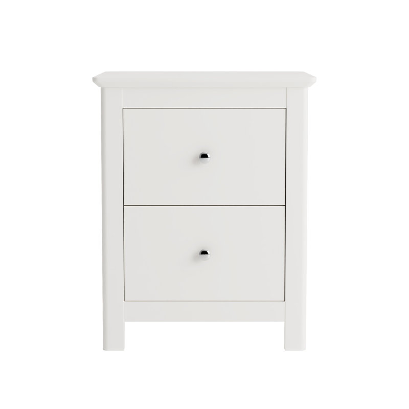 45cm W Manufactured Wood Bedside Table