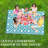 Waterproof Reversible Outdoor Rug – Lightweight & Portable Plastic Straw Mat for Patio, Camping, RV, Balcony, Deck, Beach, Backyard – Light Blue/White, 8x10ft (244x305cm)-1836933703-1836933721