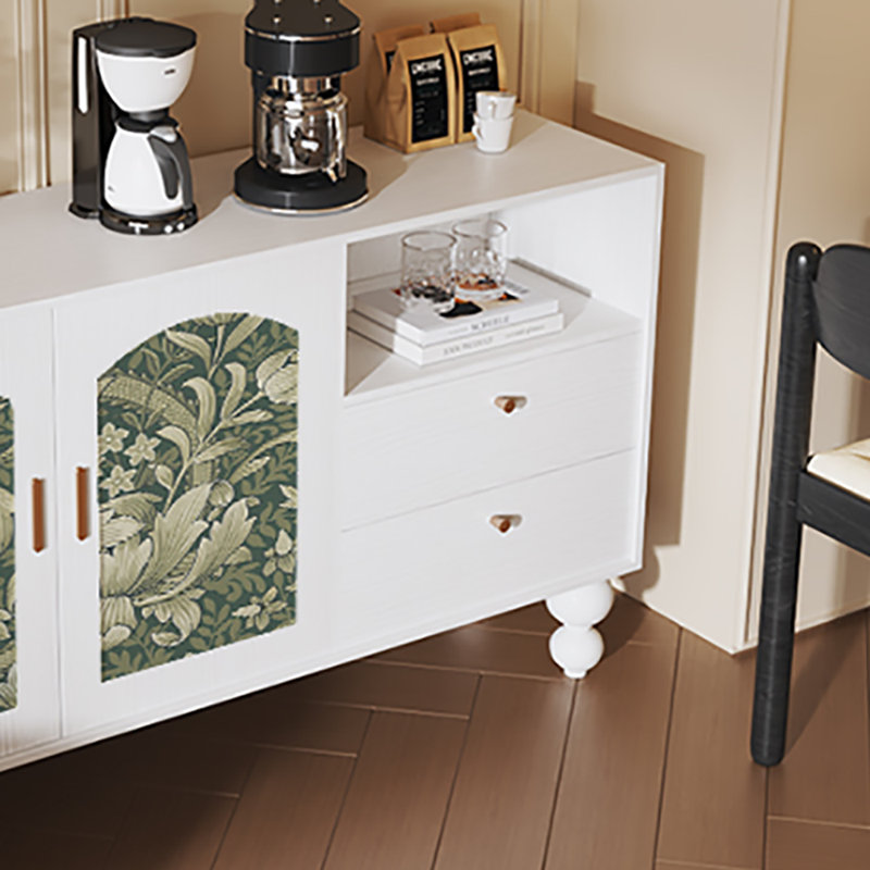 Buffet grande capacité 59,1 po, Blanc