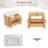 36'' Single Bathroom Vanity with Ceramic Top-810368375