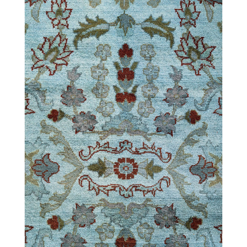 Kingsly One-of-a-Kind 4' 2" X 6' 3" Hand Knotted Area Rug