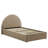 Resort Performance Velvet Arched Round Platform Bed-101181364-101181359