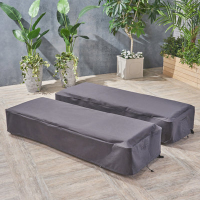 Outdoor Waterproof Chaise Lounge Cover by Arlmont & Co.