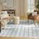 Capodilupo Blue Modern Indoor Rug