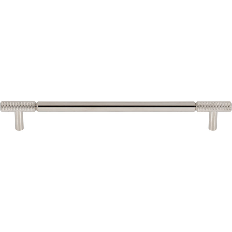 Prestwick Bar Pull, Polished Nickel, 8 13/16" Center To Center