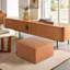 Hustle 56.1Cm Wide Genuine Leather Rectangle Footstool Ottoman-699375298