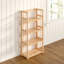 115 cm H x 54 cm W Solid Wood Etagere Bookcase