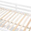 Lit double superposé au dessus d'un lit double avec bureau-1932914406