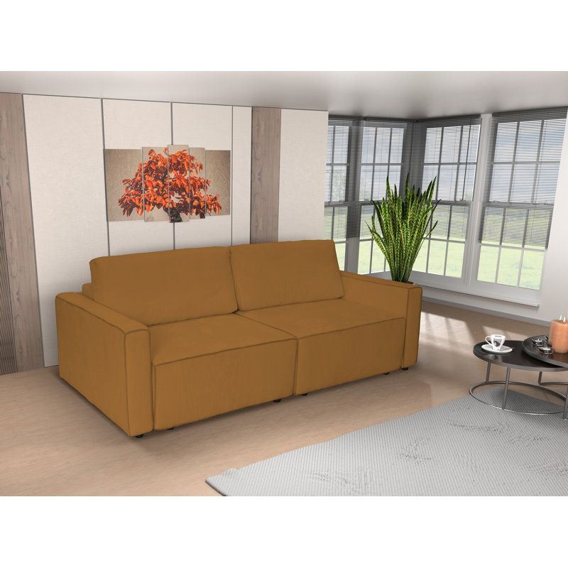 3 Seater Sleeper, Amber