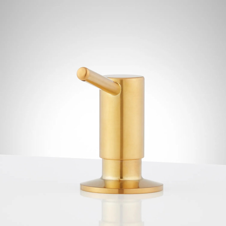 Signature Hardware Low-Profile Soap or Lotion Dispenser