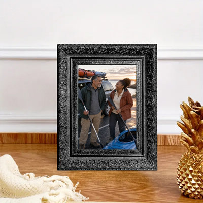 5" x 7" Black 1PC Tabletop Picture Frame for Home Decor