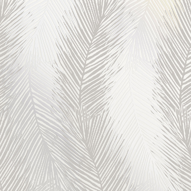 Rouleau de papier peint 33 pi x 20,5 po Gracia, Argent