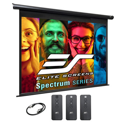 Elite Screens Electric Electric Wall/ Ceiling Mounted Projector Screen 