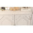 33.6" Retro Wooden Sideboard Buffet Cabinet, Black-1284883911-1284883909