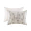 Full/queen 3 Piece Cotton Duvet - . 100% With Overlap Closure Shams. Inner Ties. . Washable Bedding In & Ties For Security. Machine