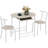 Keiundra 2 - Person Four Leg Base Dining Set-1177819004-1111183909-1111183911