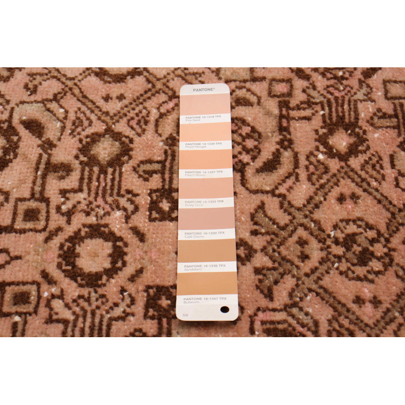 Tapis unique en laine 3 pi 8 po x 6 pi années 1990 Wamon