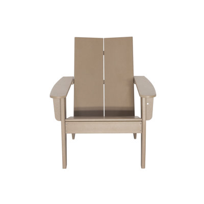 Outdoor Modern Adirondack Chair by Beachcrest Home