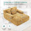 Canapé-lit Chenille-850495097