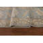 Tapis rectangulaire en coton noué à la main