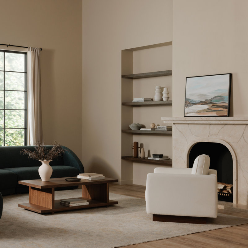 Ashby Accent Chair, White