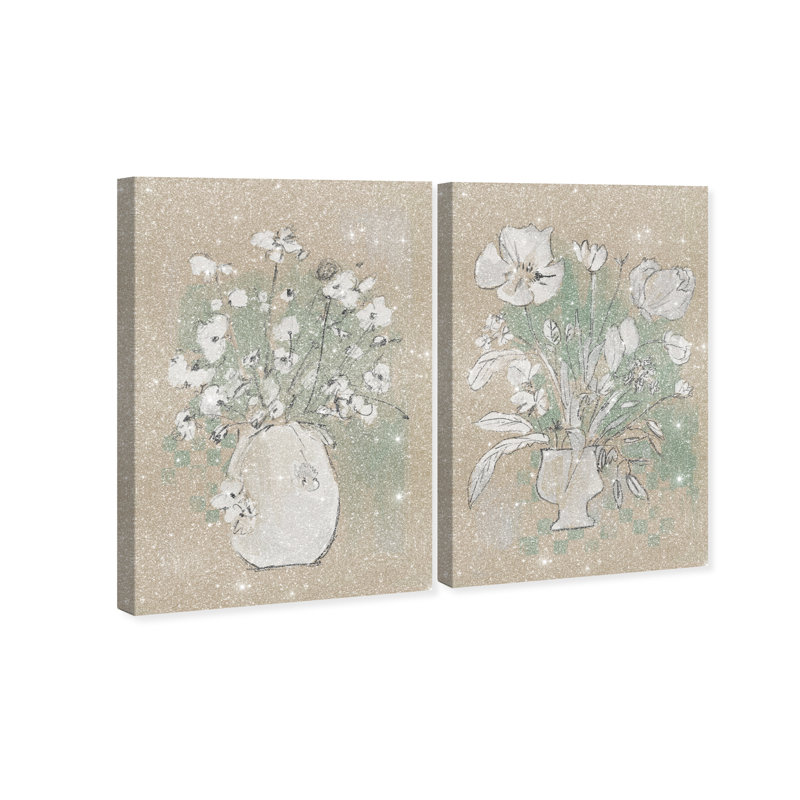 Spring Energy Set Set by Oliver Gal, 30" H x 20" W, Gallery Wrapped