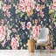Série de papier peint Midnight Rose Garden-1478820978
