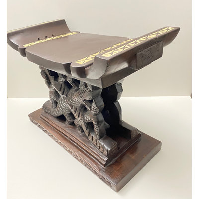 Tabouret d'appoint en bois massif