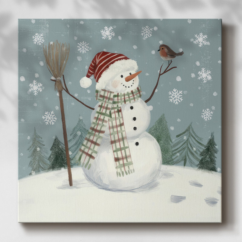Jolly Snowman I, H 24 po x l 24 po x P 1,5 po
