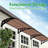 Window Awning Door Canopy Outdoor ABS Front Door Awnings