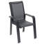 Svartalfheim Stacking Patio Dining Armchair with Cushion-764669506-764545439