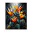 Birds Of Paradise Paradise IV - Horloges murales florales-99629776