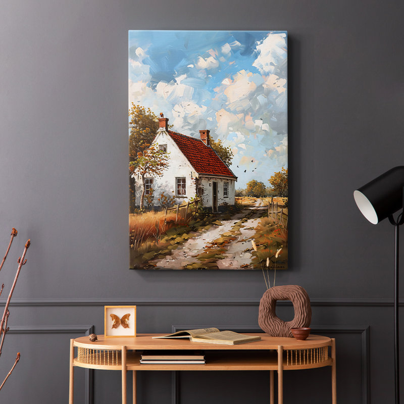 Paysages série CV - Cavas enveloppés de galerie, H 12 po x l 8 po