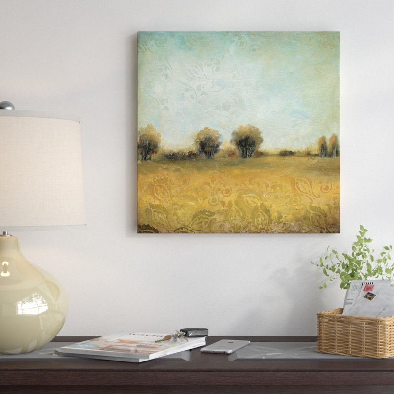 «Summer Evening II» par Wani Pasion, reproduction d'art sur toile, H 26 po x l 26 po x P 1,5 po, Toile tendue, Pas de tapis
